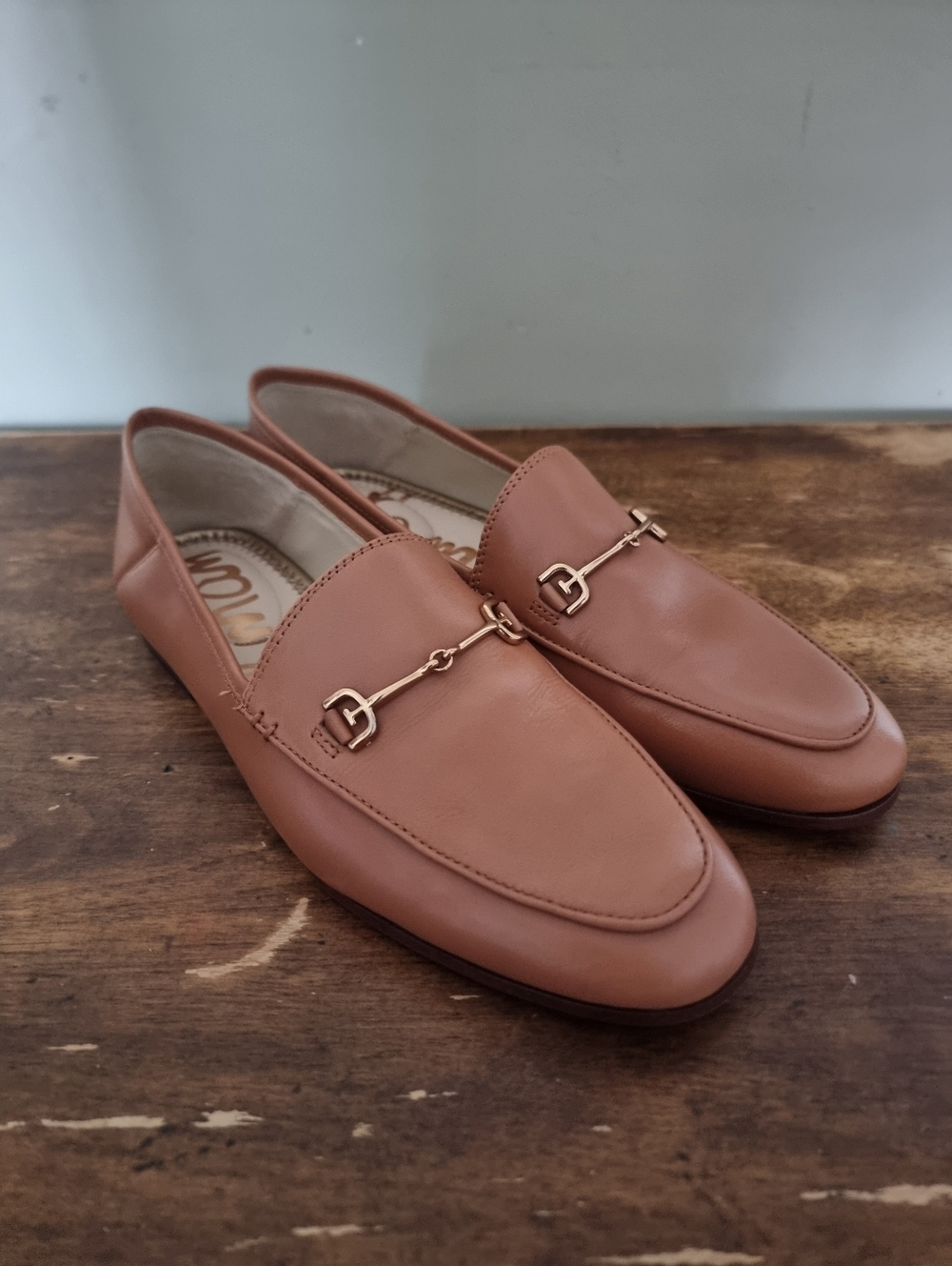 Sam Edelman Loraine Bit Loafer Classic Leather Slip On Womens Shoe Size 6.5
